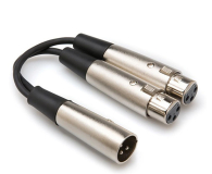 Hosa Kabel typu Y, 2 x XLRf – XLRm - 1102720 - zdjęcie 1